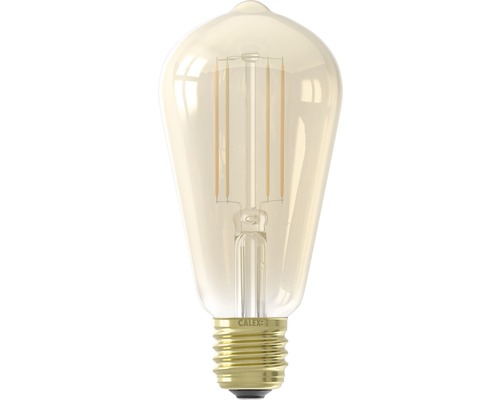 LED žiarovka Calex ST64 E27 / 7 W 1800-3000 K zlatá