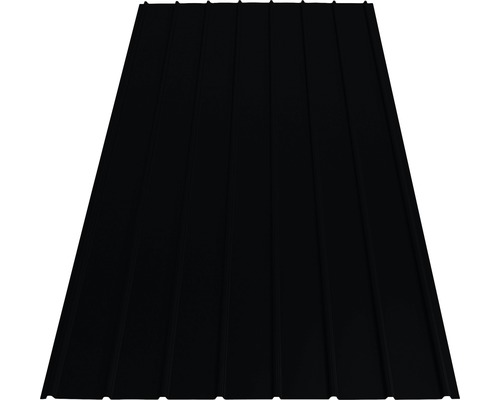 Trapézový plech PRECIT H12 čierny 2000 x 910 x 0,4 mm