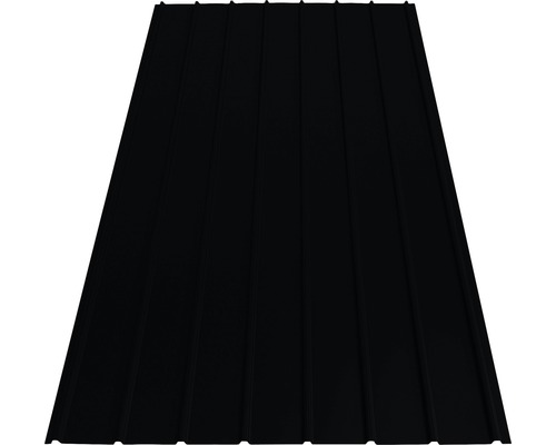 Trapézový plech Precit Roof H12 čierny 1500 x 910 x 0,4 mm