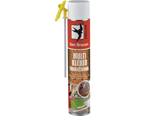 Montážna pena PUR DEN BRAVEN multi kleber trubičková 825 ml