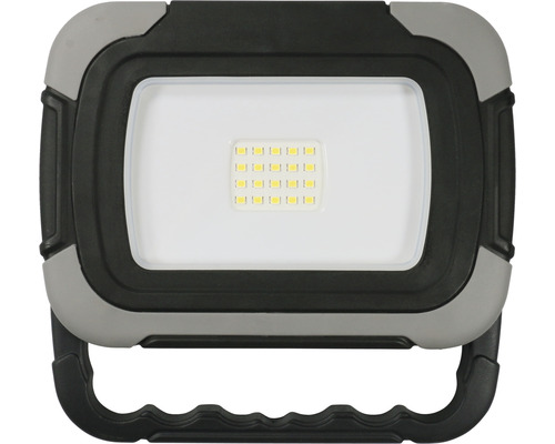 LED stavebný reflektor s rukoväťou