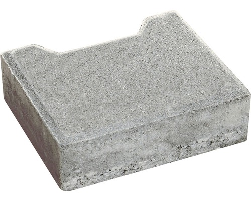 Sivá dlažobná kocka