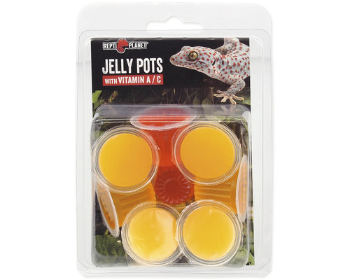 Doplnkové krmivo pre plazy Repti Planet Jelly Pots Fruit 8 ks