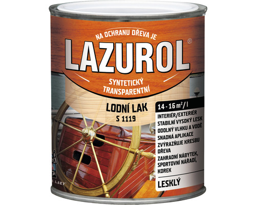 Lodný lak Lazurol S1119 lesklý 750 ml-0