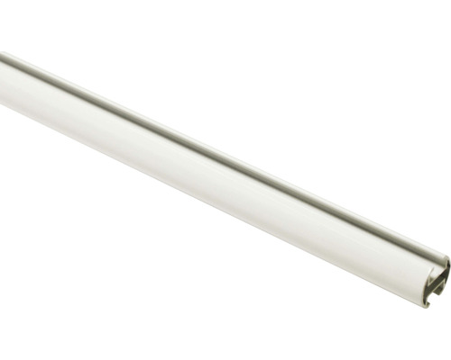 Záclonová tyč s drážkou Chicago biela Ø 20 mm, 160 cm