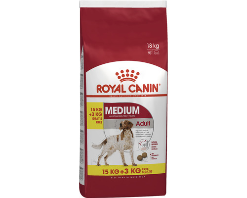 Royal Canin Medium Adult krmivo pre psov, 18 kg balenie