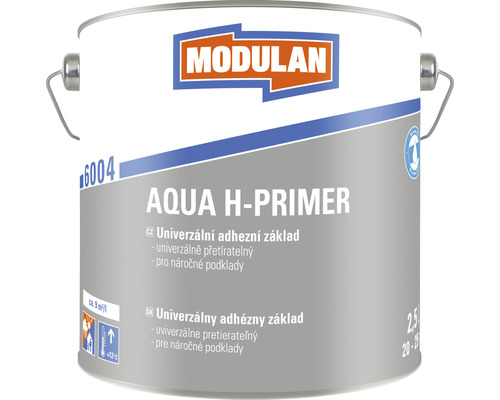 Univerzálny adhézny základ Modulan Aqua H-Primer RAL7001 Strieborná sivá 2,5 l-0
