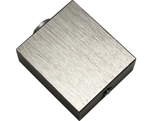 Štvorcový kovový gombík na nábytok