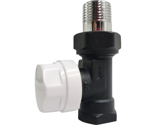 Radiátorový ventil s termostatickou prípojkou a závitom