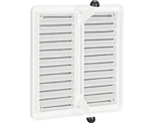 Plastová mriežka proti poveternostným vplyvom so sieťou proti hmyzu