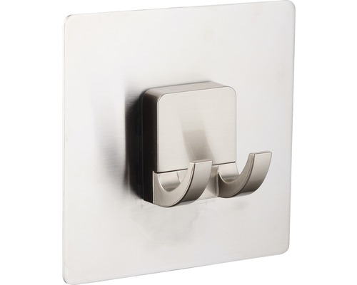 Kovový dvojitý háčik na montáž na stenu