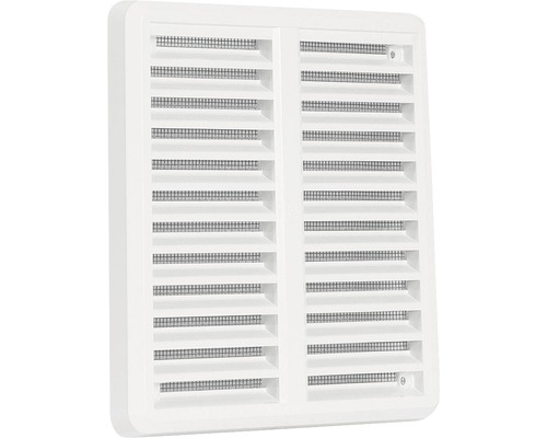 Štvorcová vetracia mriežka so sieťou proti hmyzu