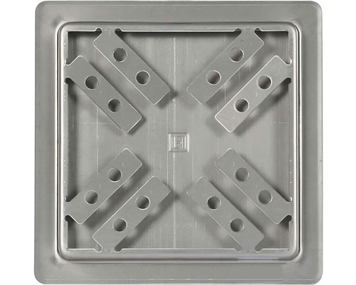 Štvorcové revízne veko s uzatváracími jazýčkami