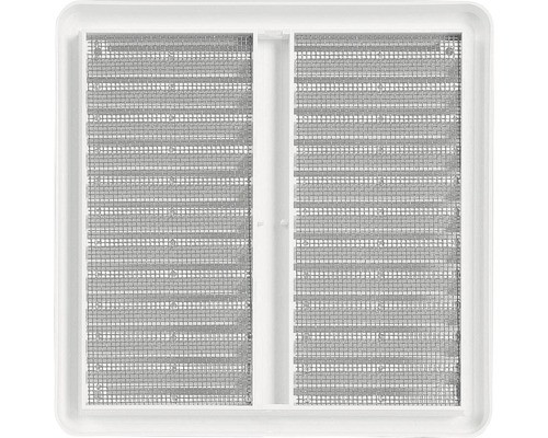 Štvorcová revízna klapka z plastu so sieťou proti hmyzu