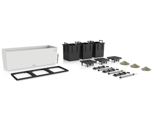 Komponenty pre kvetináč so zavlažovacím systémom