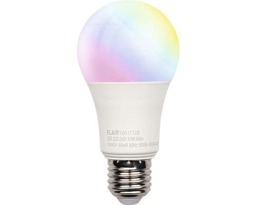 LED žiarovka Flair ViYu E27 9,5W/60W 806lm 1800-6500K - kompatibilná so SMART HOME by hornbach