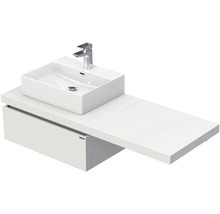 Kúpeľňová skrinka s umývadlom Intedoor DESK 130,5 cm DE 54 130 L STORM 1Z-thumb-1
