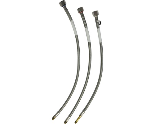 Tri pancierové hadice pre sanitárne použitie