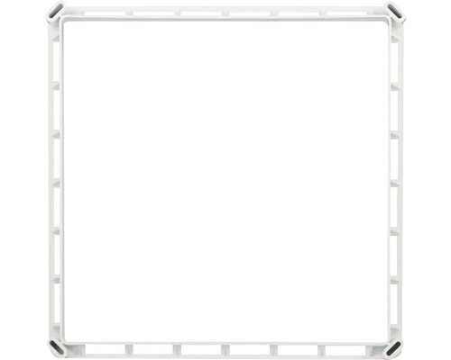 Štvorcová policová vložka pre úložné systémy