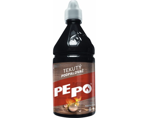 PEPO tekutý podpaľovač, jeden liter