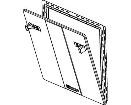 Revízne dvierka so zámkom