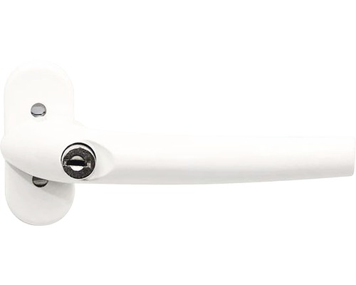 Kľučka na okno so zámkom