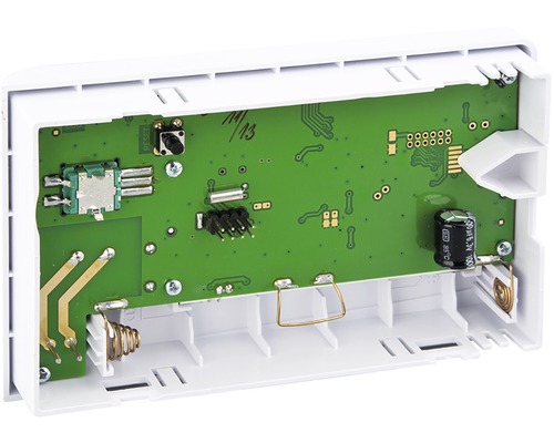 Vnútorný pohľad na elektronické zariadenie s obvodovou doskou