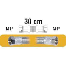Flexibilná hadica F1"xF1" 30 cm-thumb-0
