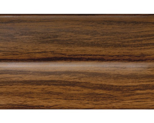PVC podlahová lišta 012/031 drevo - orech (metráž)