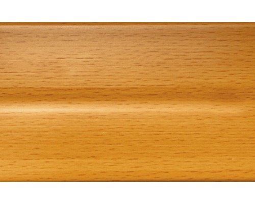 PVC podlahová lišta 012/042 drevo - buk (metráž)