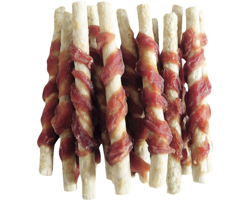 Maškrty pre psov obalené kuracím mäsom