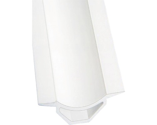 Lišta PVC vaňová nad obklad 20x1850 mm biela