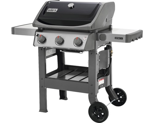 Plynový gril Weber Spirit II s tromi horákmi a bočnými stolíkmi