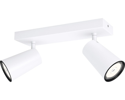 Bodové svietidlo Philips 50572/31/PN PAISLEY GU10 2x3,5 W 2x360 lm 2700 K biele