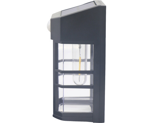 Solárne nástenné svietidlo so snímačom pohybu