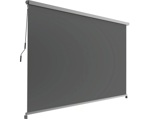 Sivá markíza s ručným ovládaním