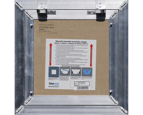 Revízne dvierka s montážnym návodom