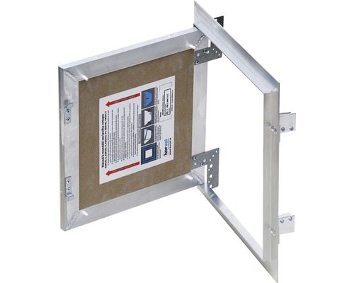 Revízne dvierka s rámom na montáž na stenu