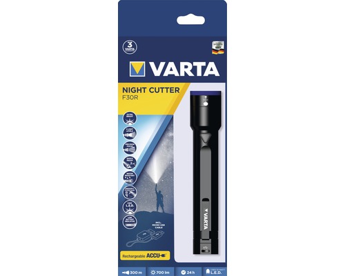Svietidlo Varta Night Cutter F30R s akumulátorom