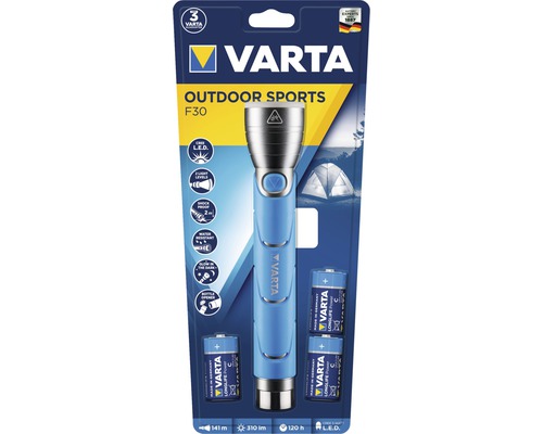 Svietidlo Varta Outdoor Sports F30 s batériami