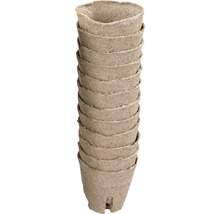 Stoh sadbovacích kvetináčov z celulózy