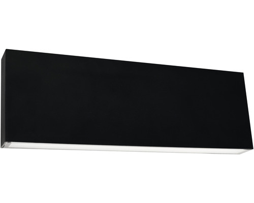 LED vonkajšie nástenné svietidlo Top Light Obligo C IP65 12 W 1020 lm 4000 K čierne Obdĺžnikové nástenné svietidlo