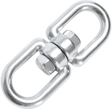 Otočný článok reťaze z kovu