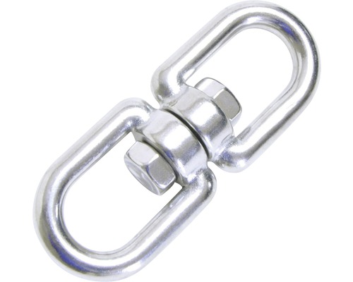 Obrtlík 8 mm Kovový obratlík s dvomi okami