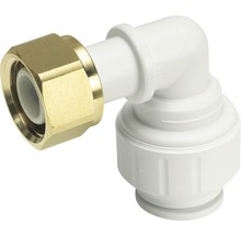 Rohový konektor s mosadzným skrutkovaním