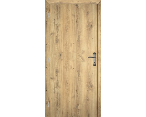 Protipožiarne dvere Solodoor GR dub natur Ľ 80 cm