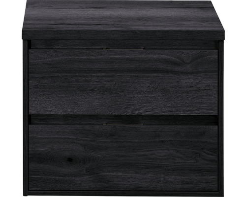 Závesná skrinka pod umývadlo s dvoma zásuvkami