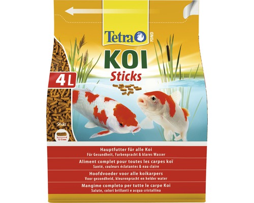 Tetra Koi Sticks hlavné krmivo pre všetky Koi v 4-litrovom balení