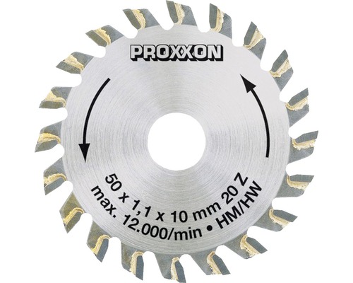 Pílový kotúč Proxxon tvrdokov Ø 50 mm, 12 z, 28017