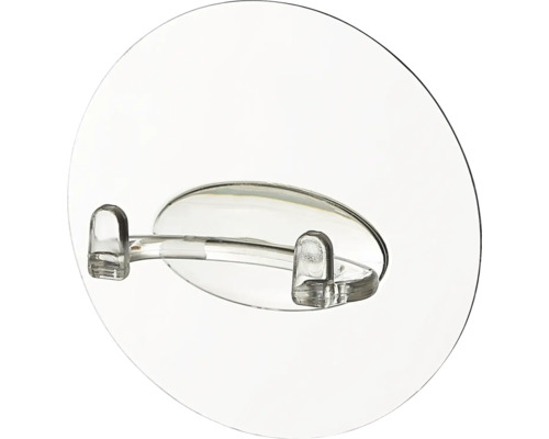 Priehľadný lepiaci háčik na montáž na stenu